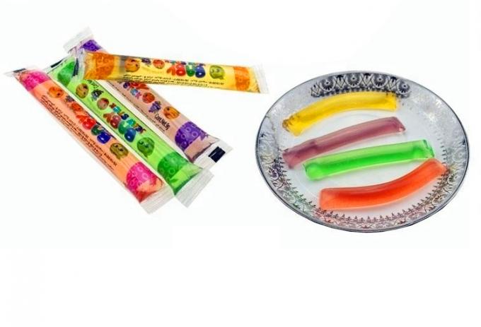 Mini forma del palillo del diseño del caramelo sano especial de la fruta para los niños sobre 3 años